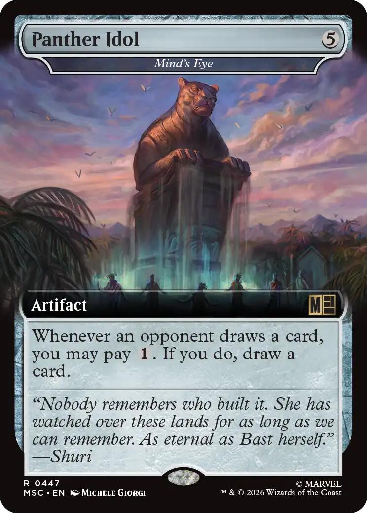 Panther Idol - Mind's Eye (Extended Art) [Marvel Super Heroes Commander] | Gamers Paradise