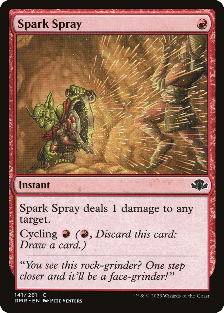 Spark Spray [Dominaria Remastered] | Gamers Paradise