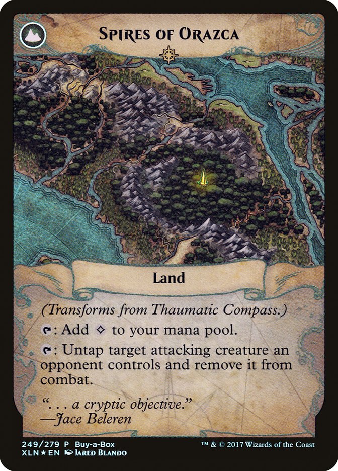 Thaumatic Compass // Spires of Orazca (Buy-A-Box) [Ixalan Treasure Chest] | Gamers Paradise