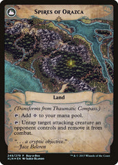 Thaumatic Compass // Spires of Orazca (Buy-A-Box) [Ixalan Treasure Chest] | Gamers Paradise