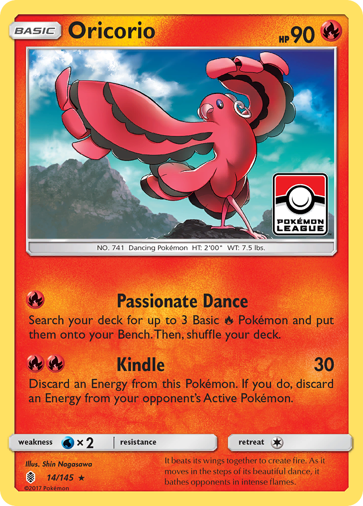 Oricorio (14/145) [Sun & Moon: Guardians Rising] | Gamers Paradise