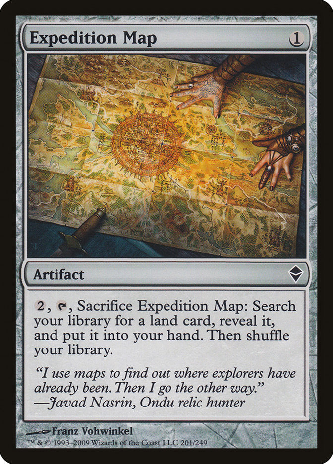Expedition Map [Zendikar] | Gamers Paradise