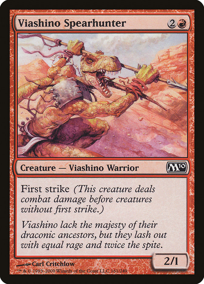 Viashino Spearhunter [Magic 2010] | Gamers Paradise