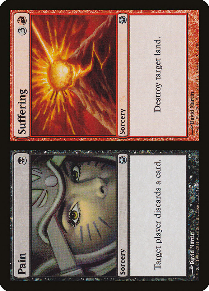 Pain // Suffering [Duel Decks: Ajani vs. Nicol Bolas] | Gamers Paradise