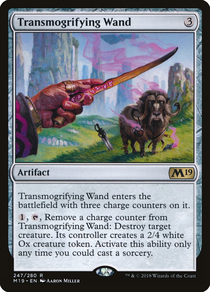 Transmogrifying Wand [Core Set 2019] | Gamers Paradise