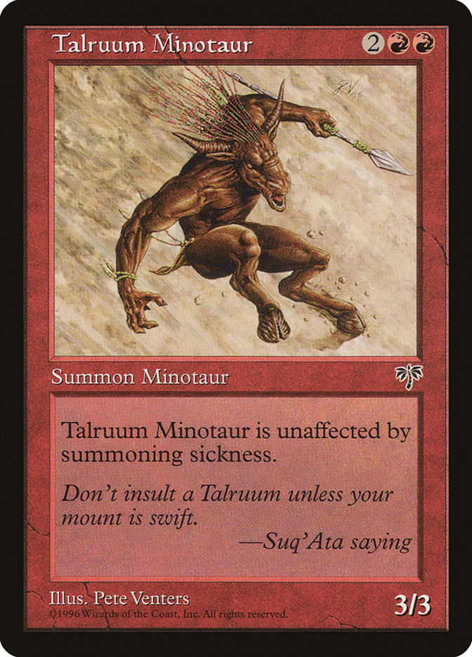 Talruum Minotaur [Mirage] | Gamers Paradise