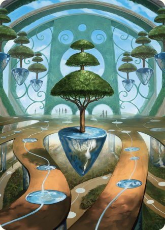 Rejuvenating Springs Art Card [Commander Masters Art Series] | Gamers Paradise