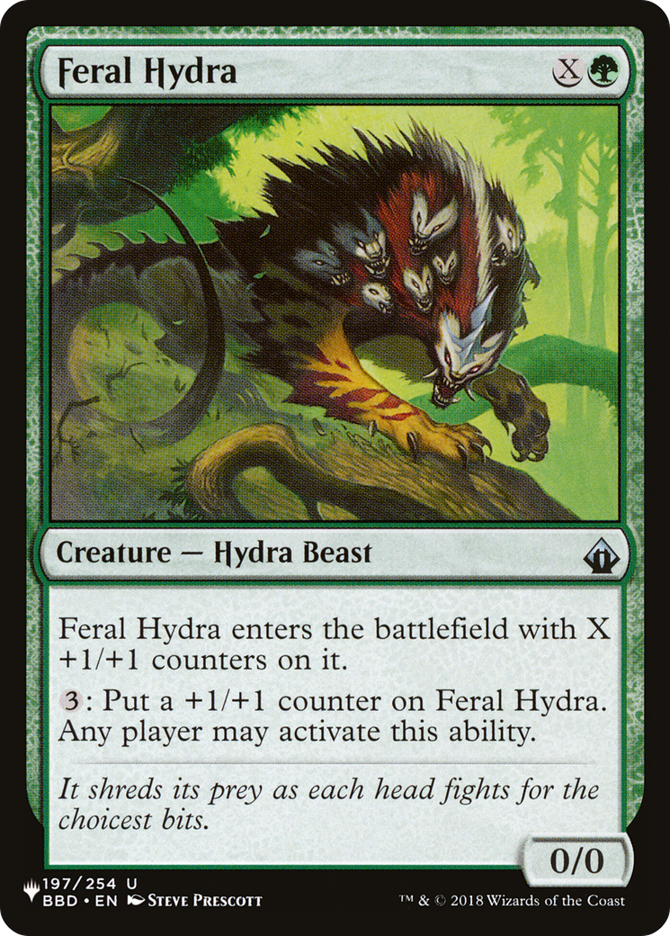 Feral Hydra [The List Reprints] | Gamers Paradise