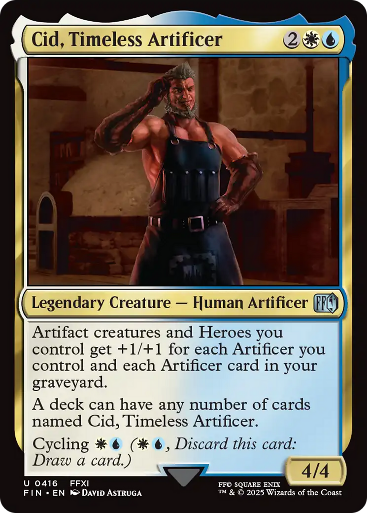 Cid, Timeless Artificer (0416) [FINAL FANTASY] | Gamers Paradise