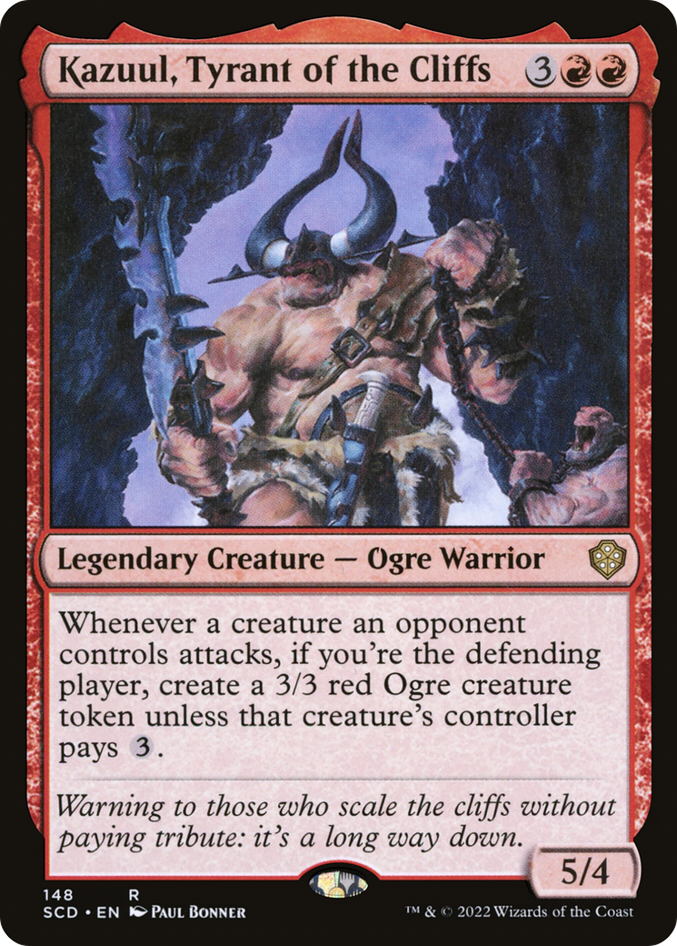 Kazuul, Tyrant of the Cliffs [Starter Commander Decks] | Gamers Paradise