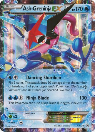 Ash-Greninja EX (XY133) (Jumbo Card) [XY: Black Star Promos] | Gamers Paradise