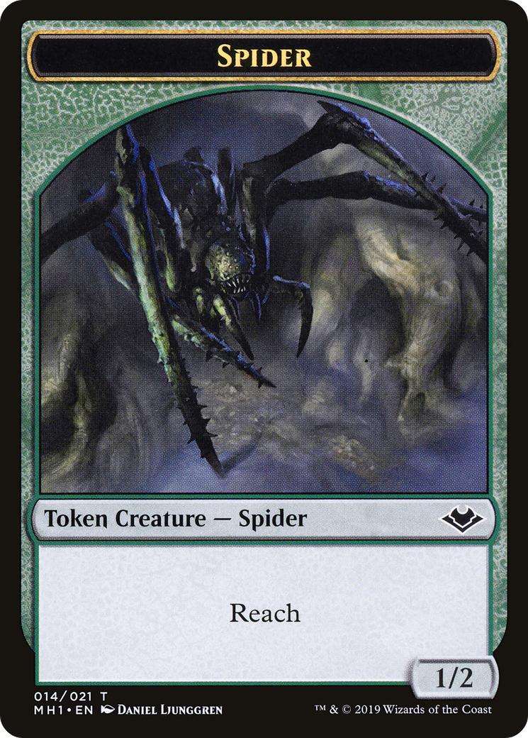 Shapeshifter // Spider Double-Sided Token [Modern Horizons Tokens] | Gamers Paradise