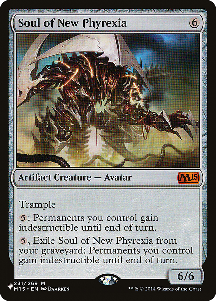 Soul of New Phyrexia [The List] | Gamers Paradise