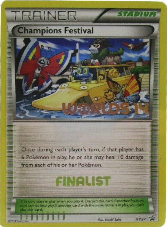 Champions Festival (XY27) (2014 Finalist) [XY: Black Star Promos] | Gamers Paradise