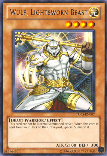 Wulf, Lightsworn Beast [TU05-EN007] Rare | Gamers Paradise