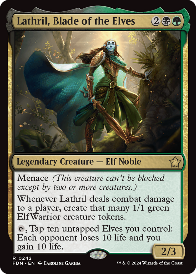 Lathril, Blade of the Elves [Foundations] | Gamers Paradise