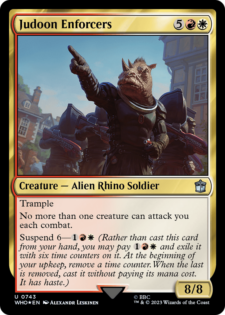 Judoon Enforcers (Surge Foil) [Doctor Who] | Gamers Paradise