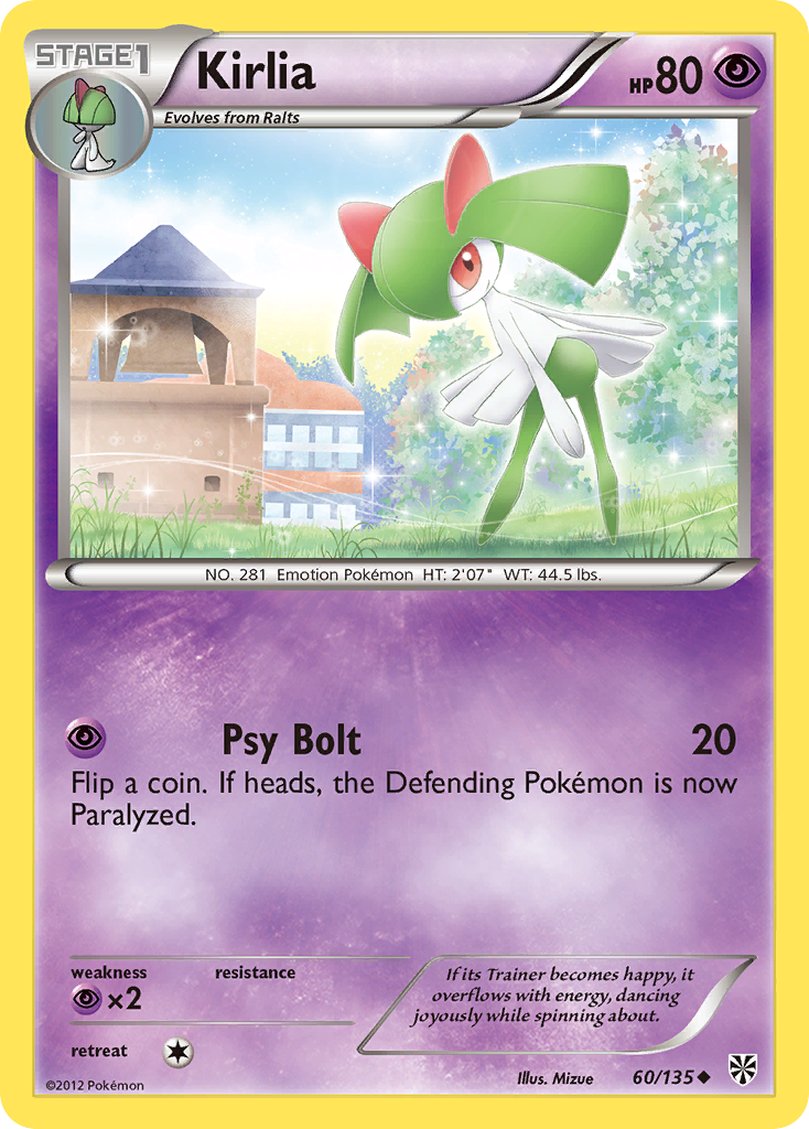 Kirlia (60/135) [Black & White: Plasma Storm] | Gamers Paradise