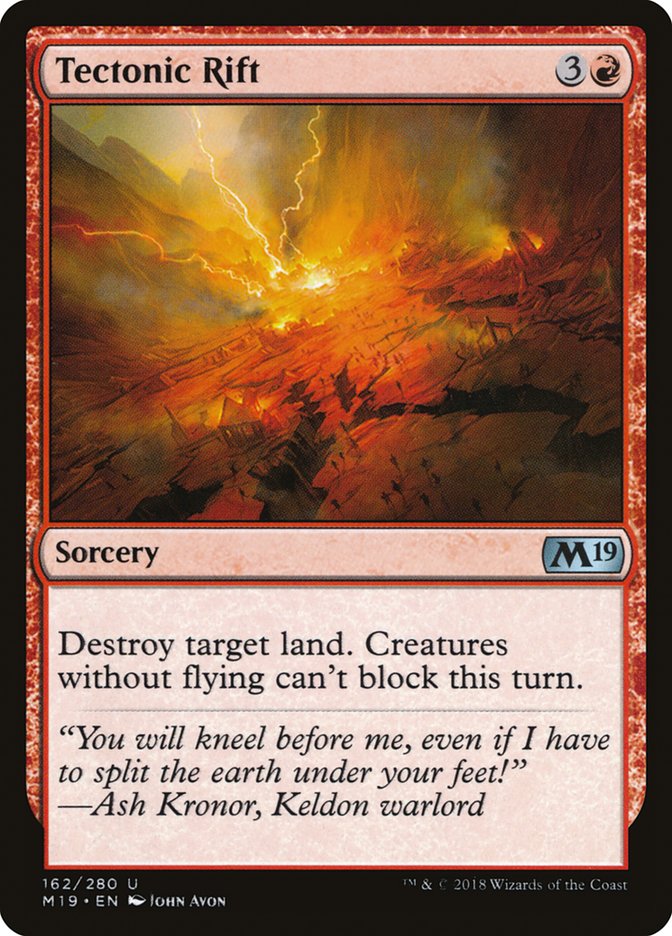 Tectonic Rift [Core Set 2019] | Gamers Paradise