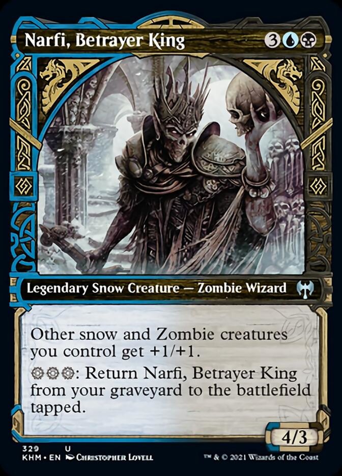 Narfi, Betrayer King (Showcase) [Kaldheim] | Gamers Paradise