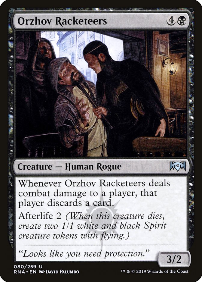 Orzhov Racketeers [Ravnica Allegiance] | Gamers Paradise