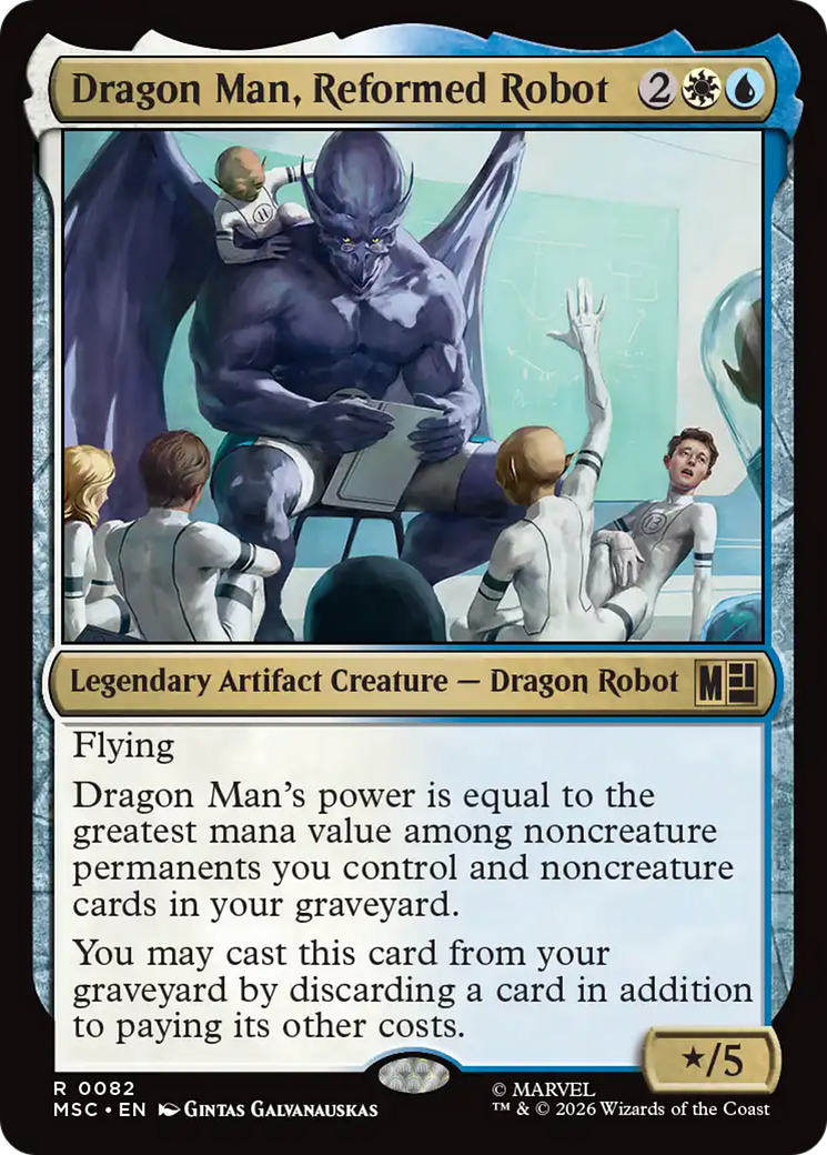 Dragon Man, Reformed Robot [Marvel Super Heroes Commander] | Gamers Paradise