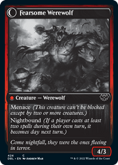 Fearful Villager // Fearsome Werewolf [Innistrad: Double Feature] | Gamers Paradise