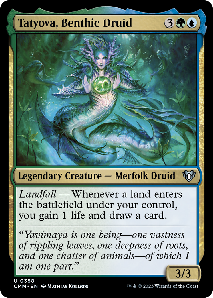 Tatyova, Benthic Druid [Commander Masters] | Gamers Paradise