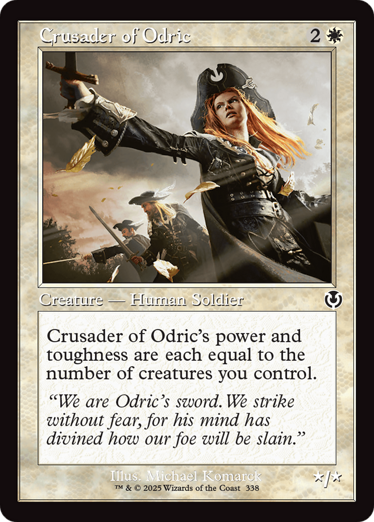 Crusader of Odric (Retro Frame) [Innistrad Remastered] | Gamers Paradise