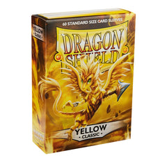 Dragon Shield: Standard 60ct Sleeves - Yellow (Classic) | Gamers Paradise