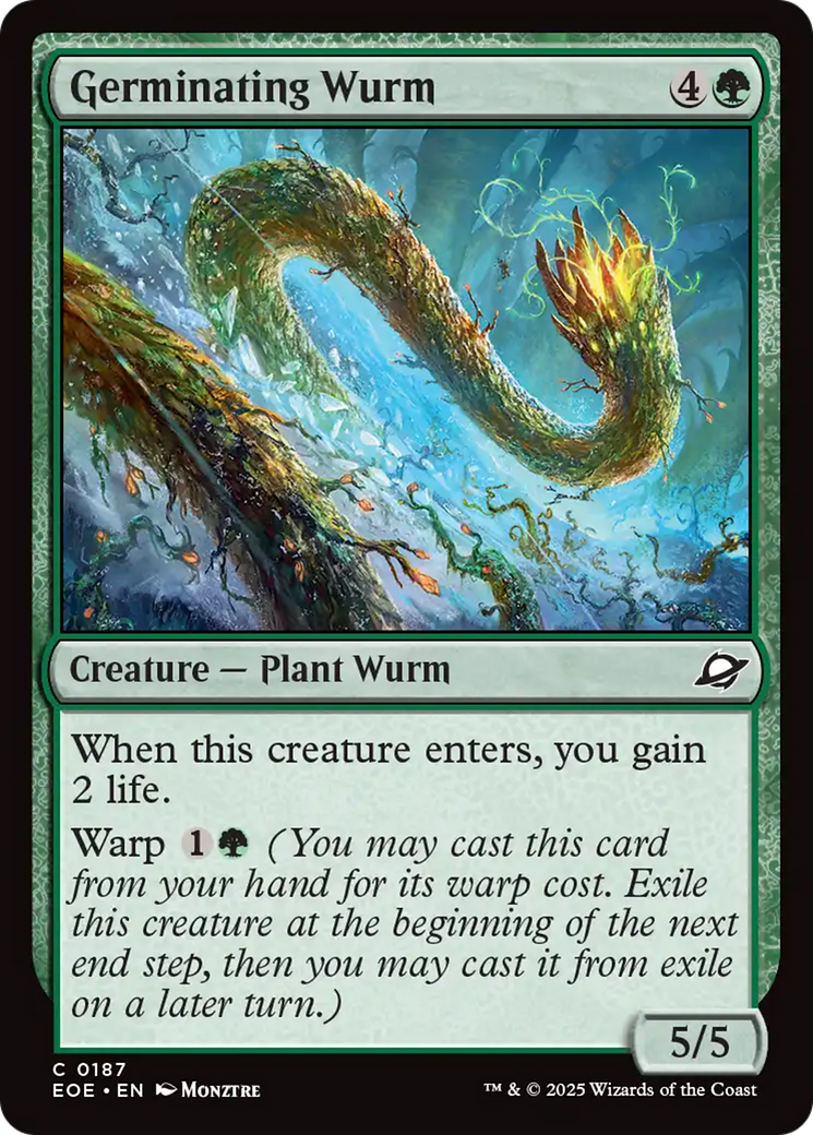 Germinating Wurm [Edge of Eternities] | Gamers Paradise