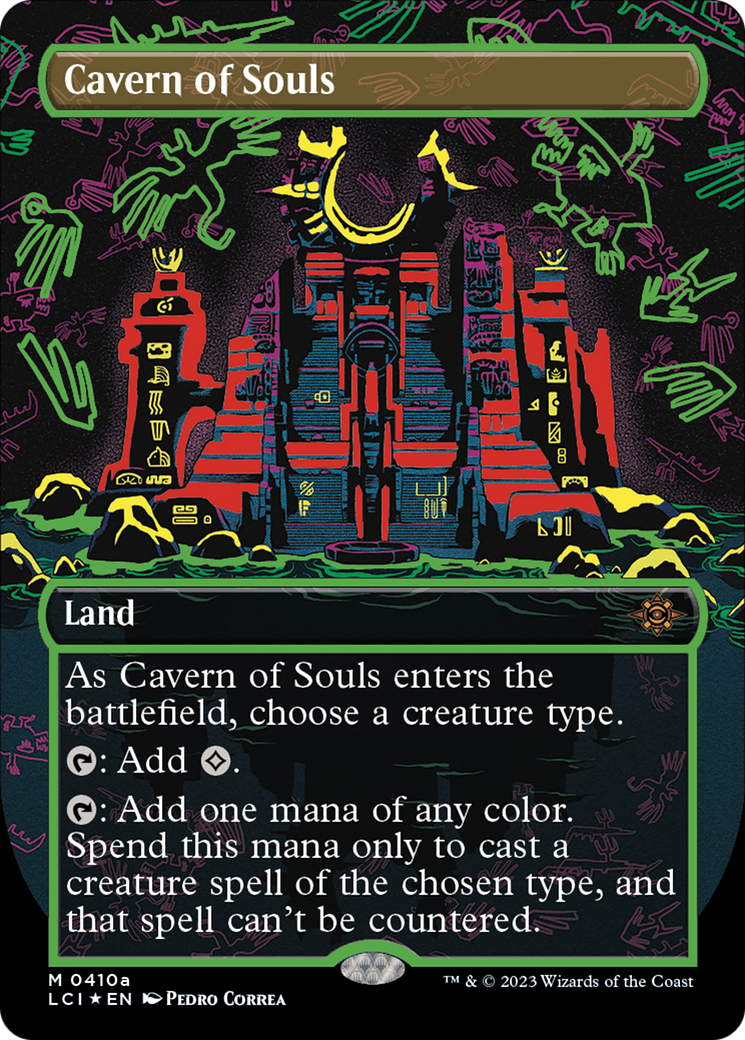 Cavern of Souls (0410a) (Borderless) [The Lost Caverns of Ixalan] | Gamers Paradise