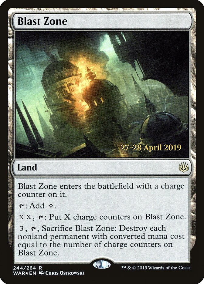 Blast Zone [War of the Spark Prerelease Promos] | Gamers Paradise