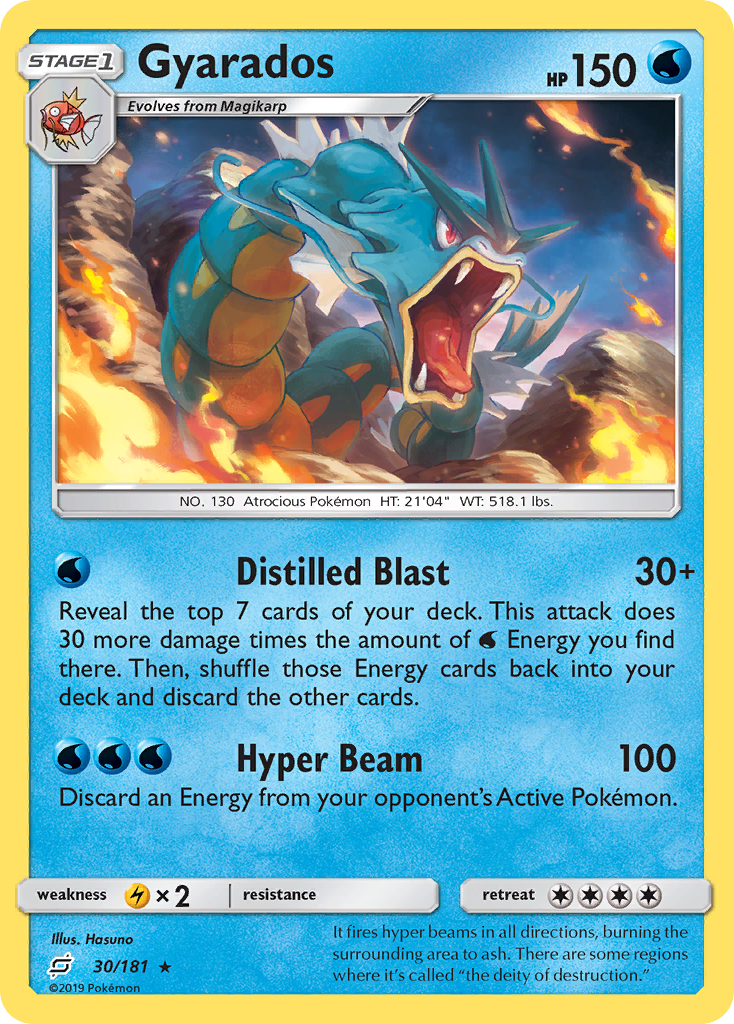 Gyarados (30/181) [Sun & Moon: Team Up] | Gamers Paradise