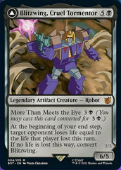 Blitzwing, Cruel Tormentor // Blitzwing, Adaptive Assailant [Transformers] | Gamers Paradise