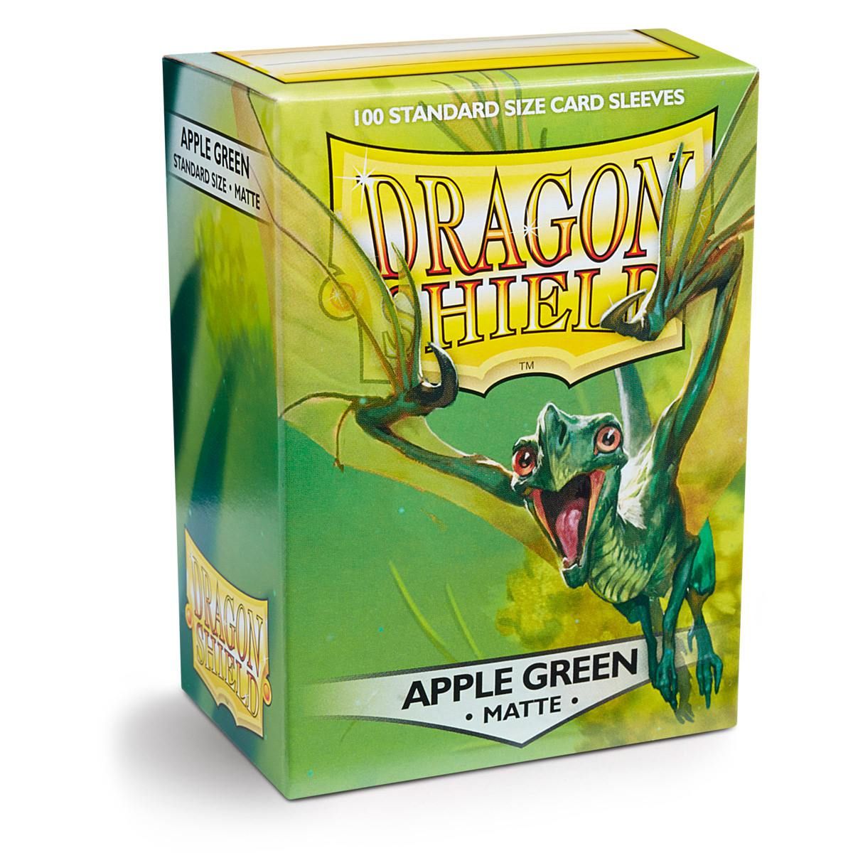 Dragon Shield: Standard 100ct Sleeves - Apple Green (Matte) | Gamers Paradise