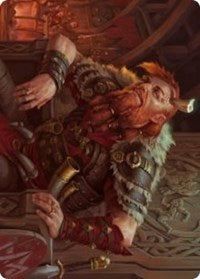 Arni Brokenbrow Art Card [Kaldheim Art Series] | Gamers Paradise