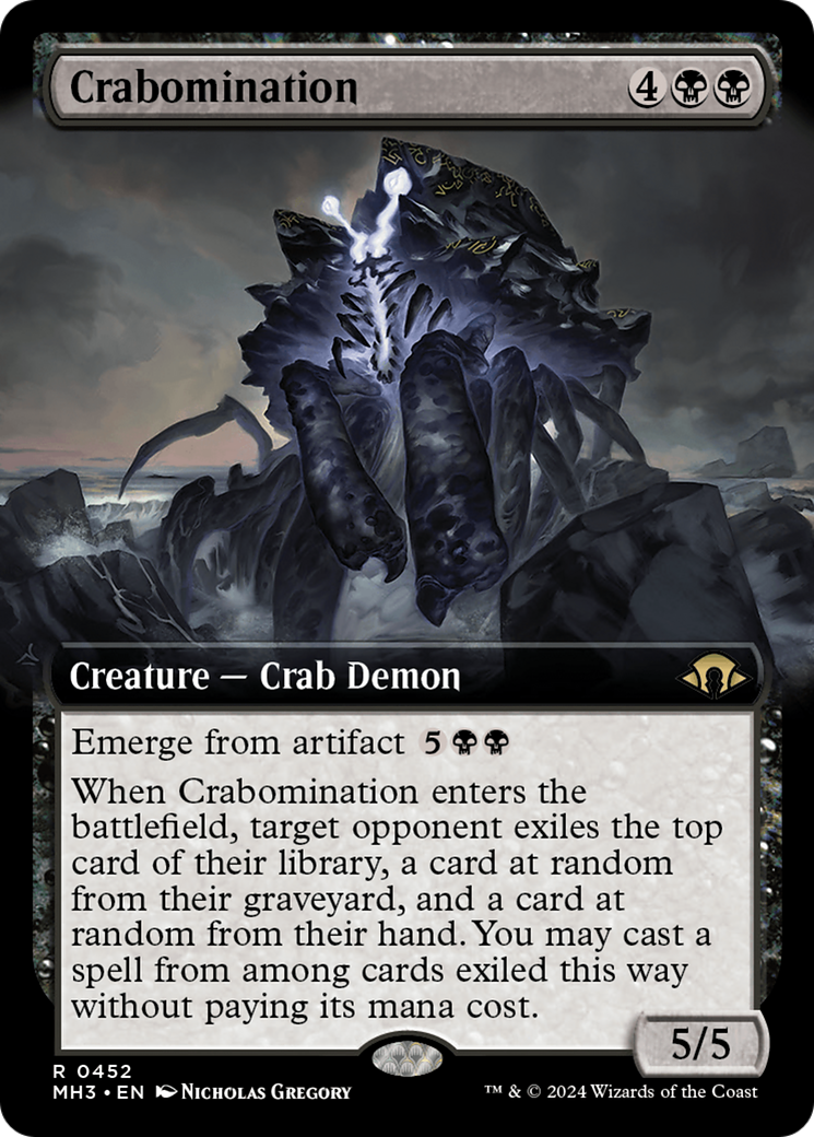 Crabomination (Extended Art) [Modern Horizons 3] | Gamers Paradise