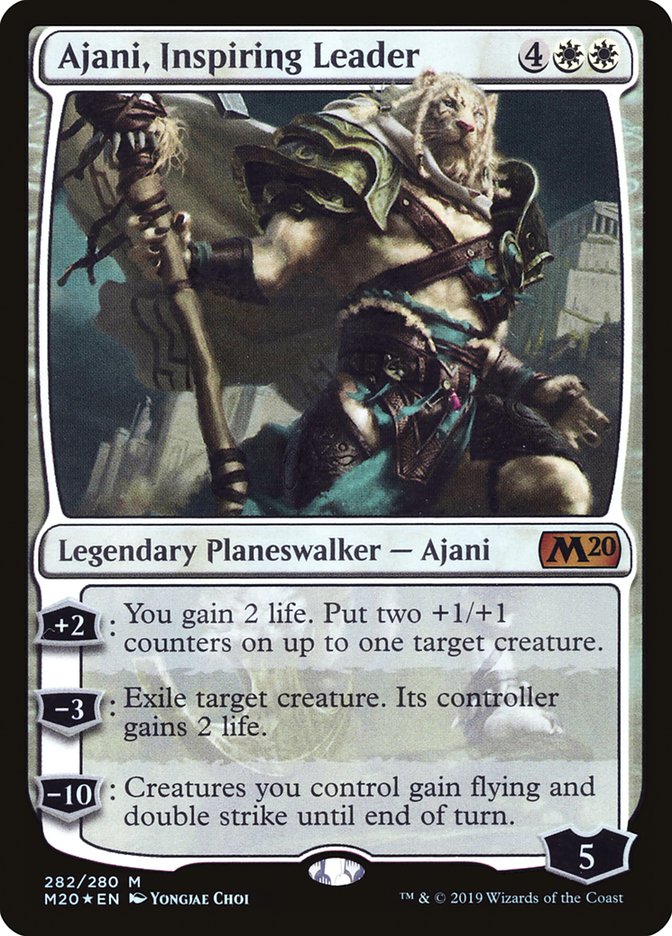 Ajani, Inspiring Leader [Core Set 2020] | Gamers Paradise