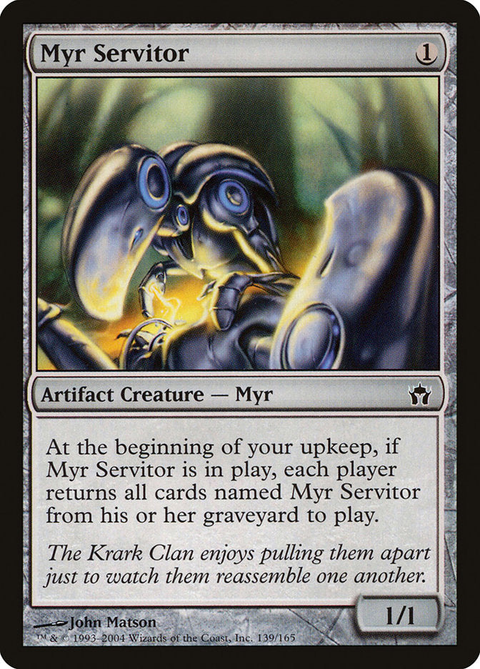 Myr Servitor [Fifth Dawn] | Gamers Paradise