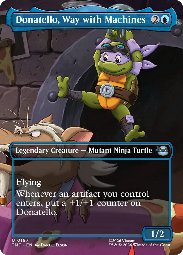 Donatello, Way with Machines (Borderless) [Teenage Mutant Ninja Turtles] | Gamers Paradise