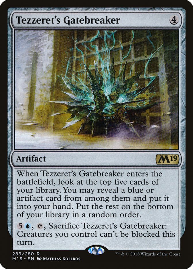 Tezzeret's Gatebreaker [Core Set 2019] | Gamers Paradise