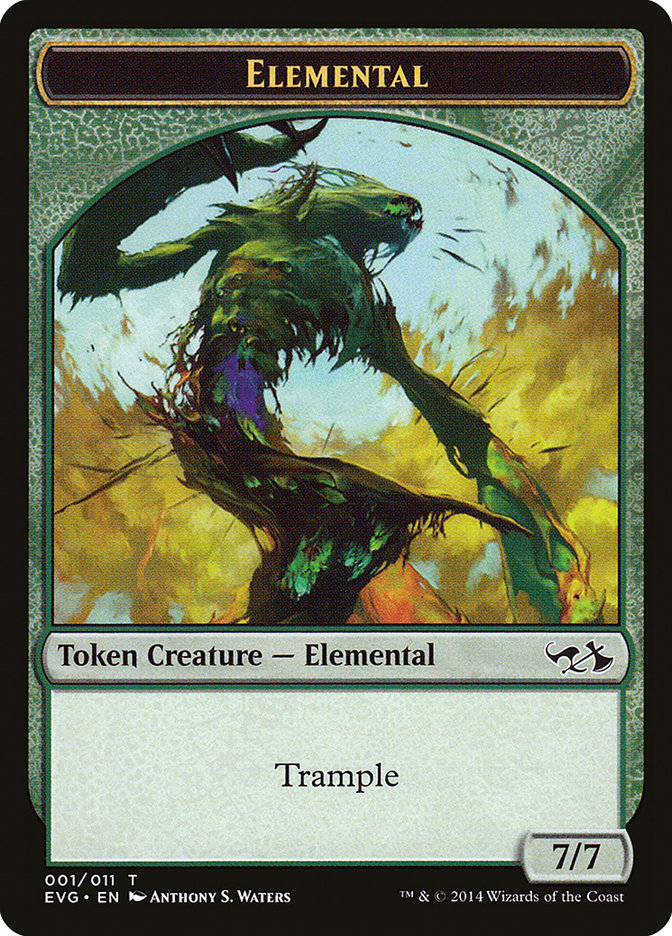 Elemental Token (Elves vs. Goblins) [Duel Decks Anthology Tokens] | Gamers Paradise