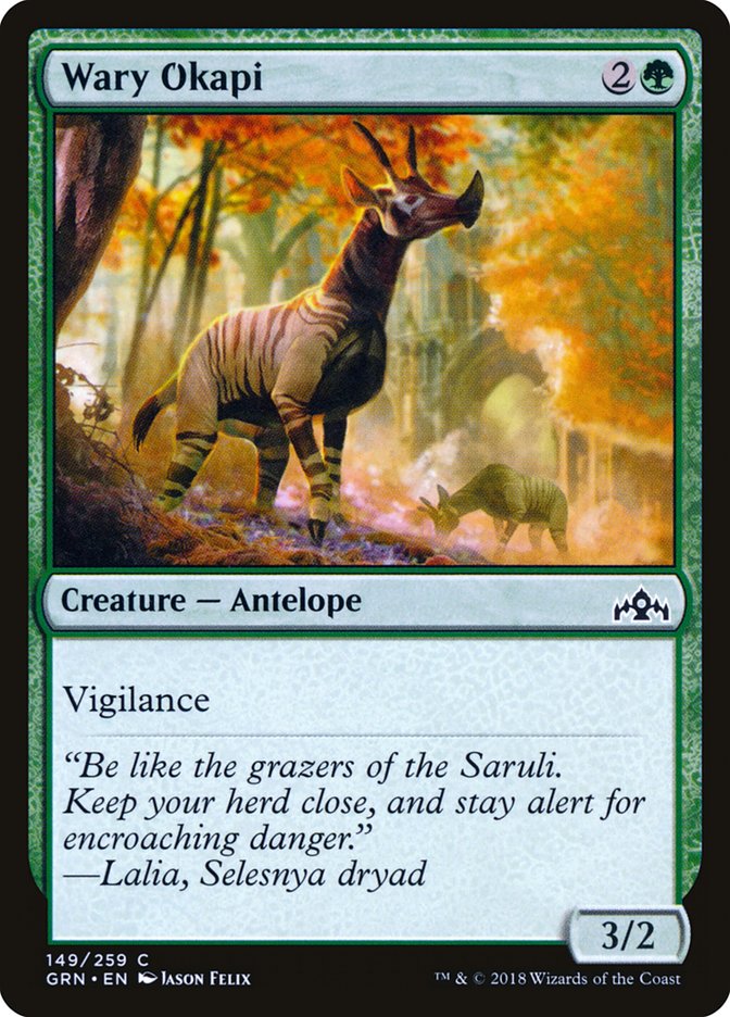 Wary Okapi [Guilds of Ravnica] | Gamers Paradise