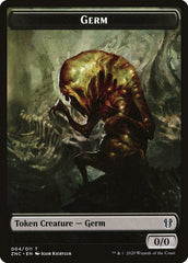 Faerie Rogue // Germ Double-Sided Token [Zendikar Rising Commander Tokens] | Gamers Paradise
