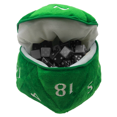 Ultra PRO: Dice Bag - Plush D20 (Green) | Gamers Paradise