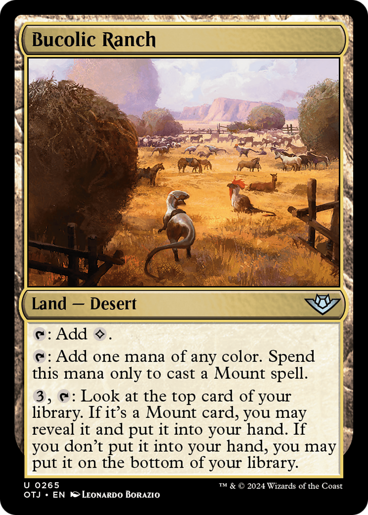 Bucolic Ranch [Outlaws of Thunder Junction] | Gamers Paradise