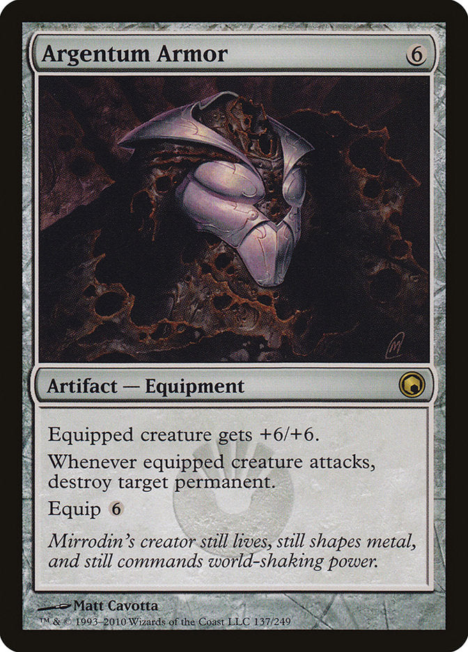Argentum Armor [Scars of Mirrodin] | Gamers Paradise