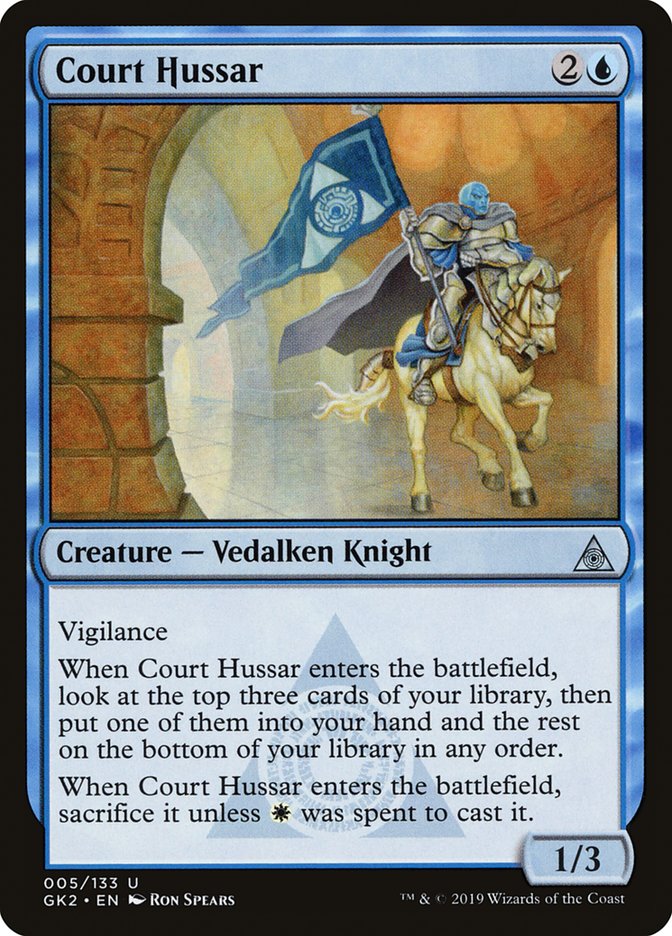 Court Hussar [Ravnica Allegiance Guild Kit] | Gamers Paradise