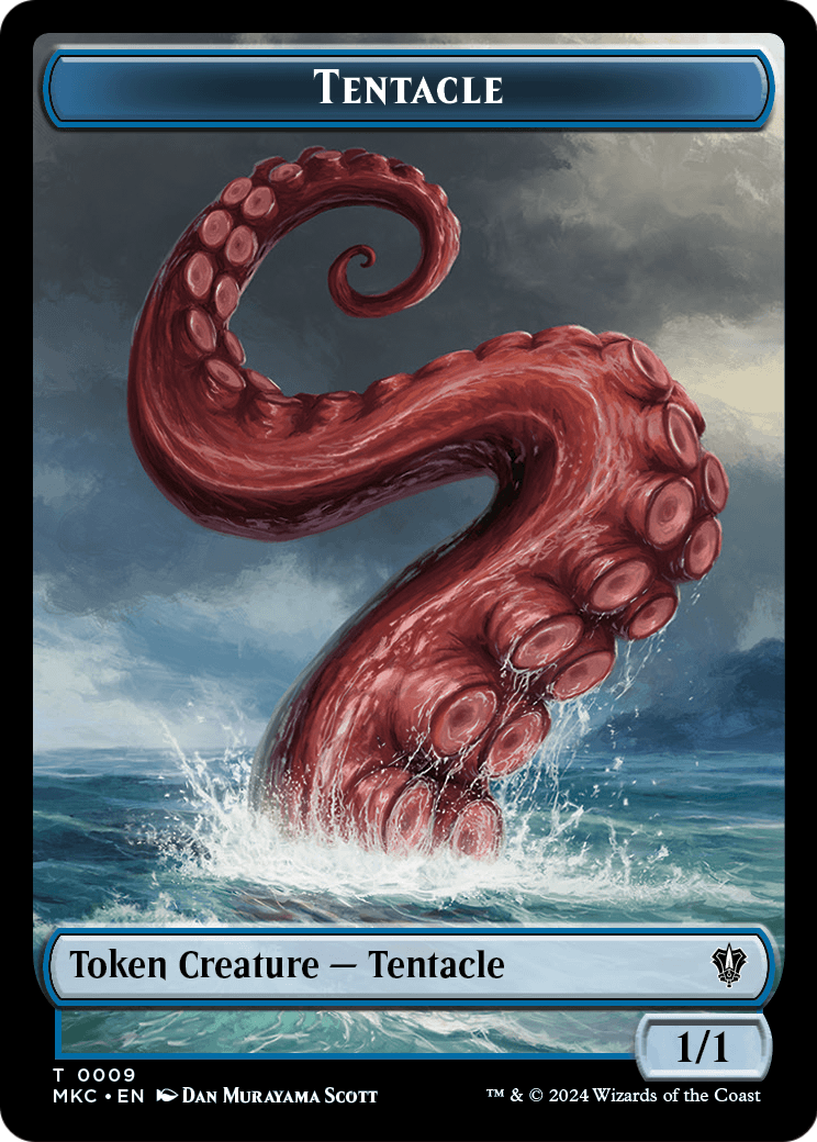 Tentacle // Copy Double-Sided Token [The List] | Gamers Paradise